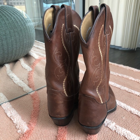Women’s cowboy boots - size 5.5/6 - Picture 2 of 3